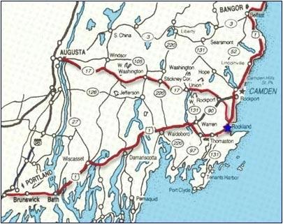  Maine on Detailed Map Of Midcoast Maine